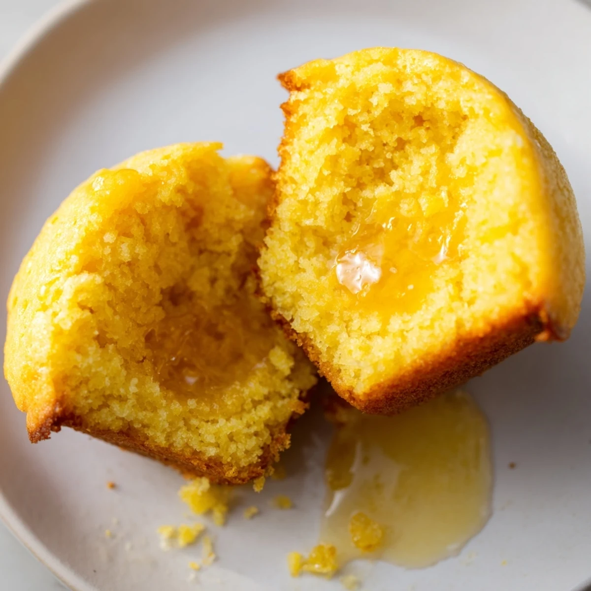 Warm, tender honey butter cornbread muffins, ideal alongside a hearty bowl of chili.