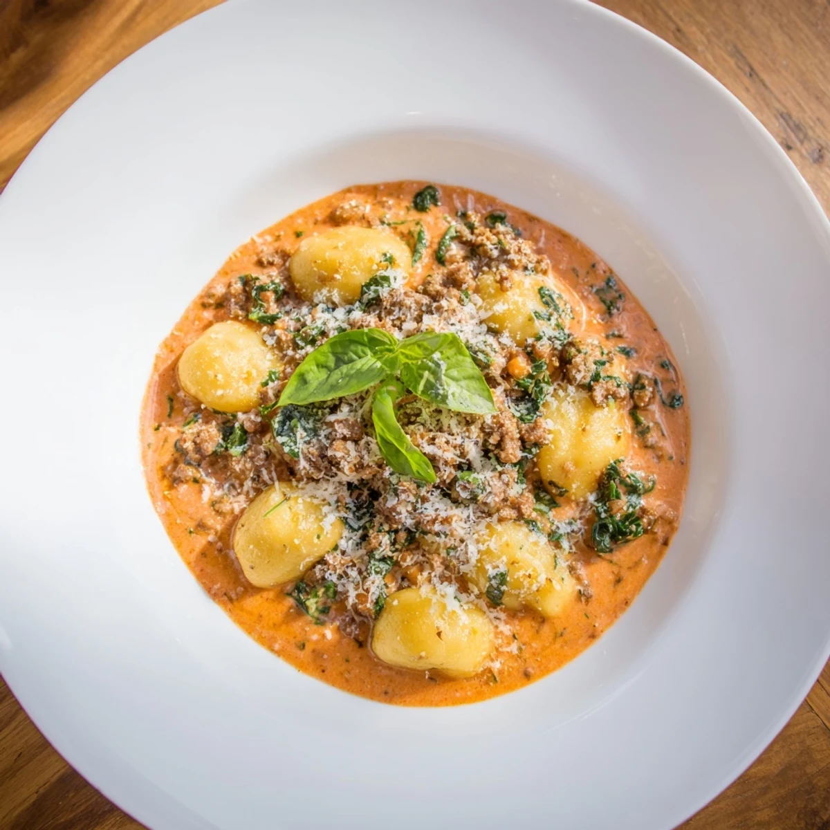 Creamy Tomato Sausage Gnocchi