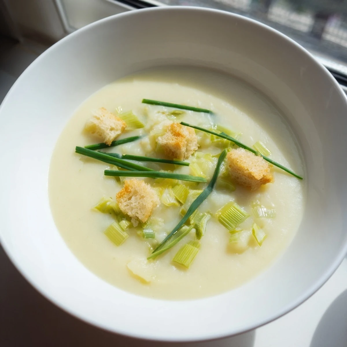 Quick Simple Potato Leek