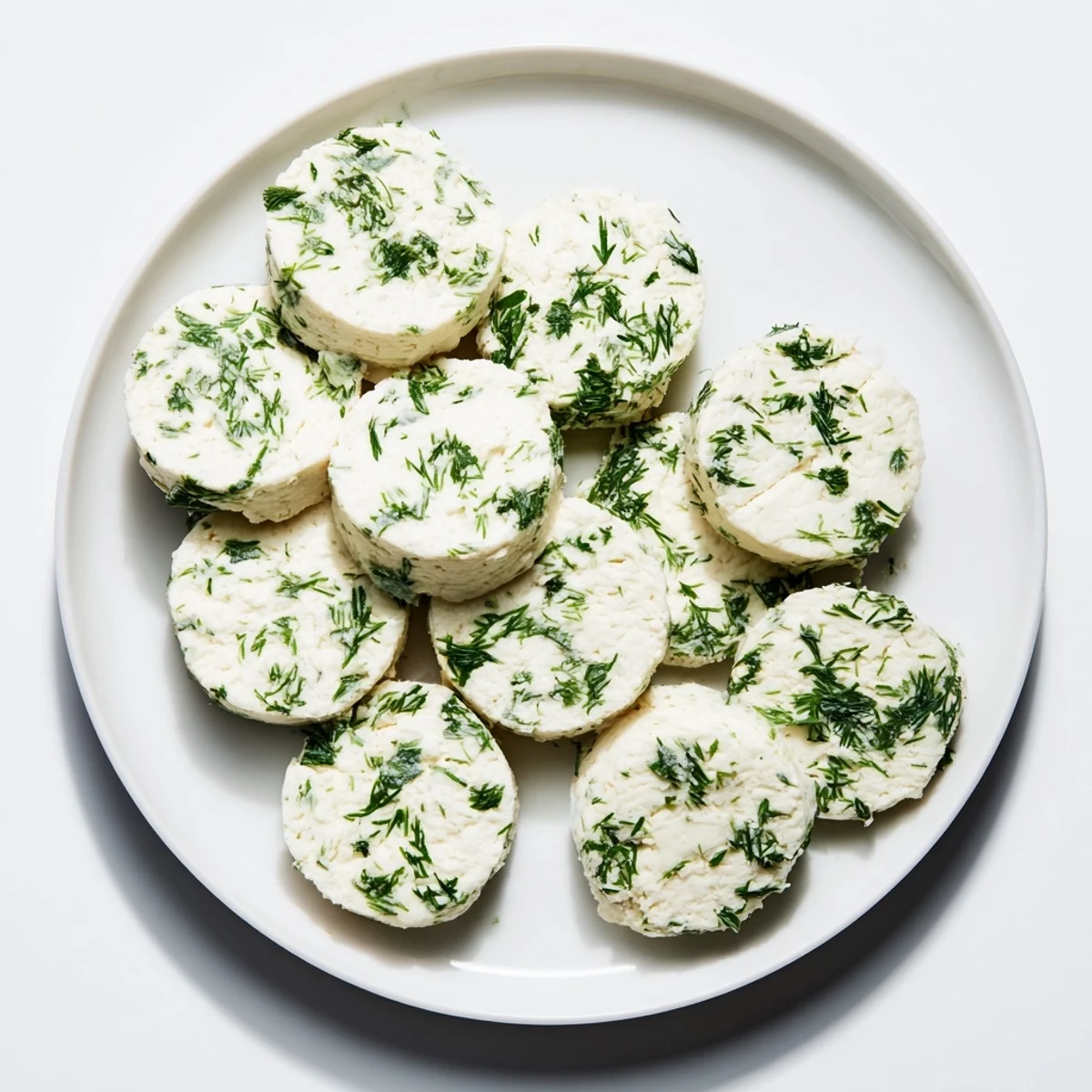 A platter of "Mossy Stone" cheese, a whimsical appetizer with edible flower garnishes, easy to make.
