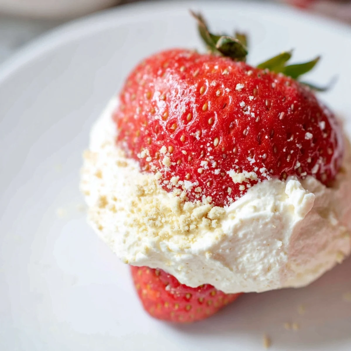 Cheesecake Stuffed Strawberries