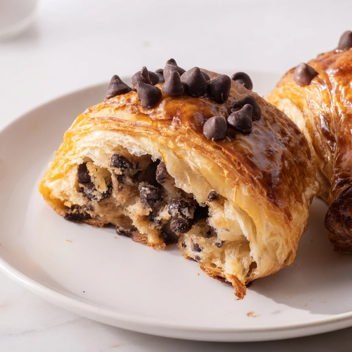 Golden-brown viral crookies with melted chocolate, offering a delightful mix of textures.