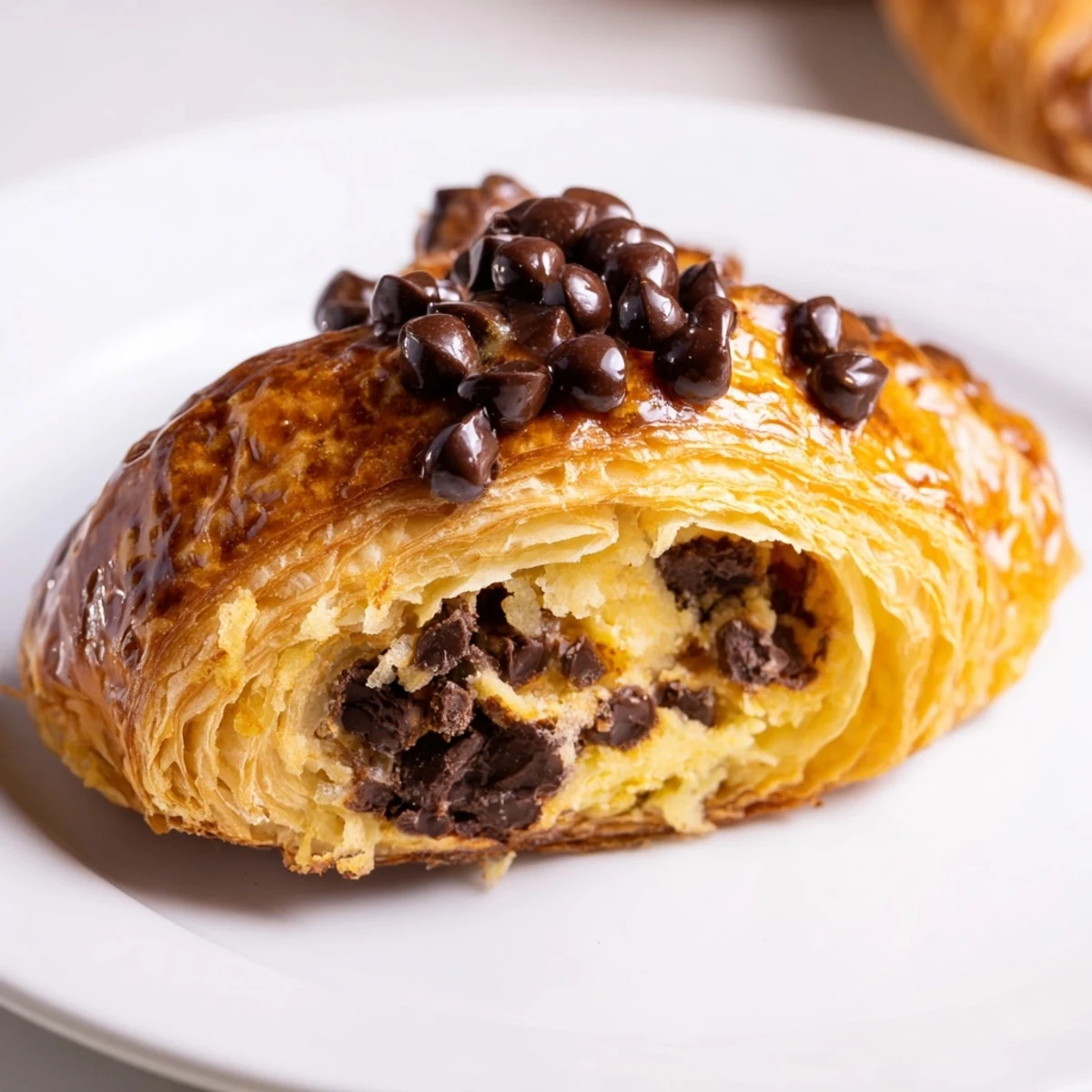 Warm, freshly baked crookies, a delicious hybrid of flaky croissant and chewy cookie.