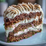 Freshly baked Fluffy Hojicha Cake with roasted tea aroma and golden brown sponge texture. 