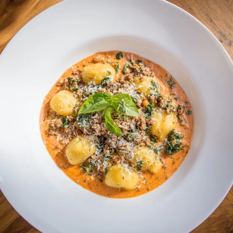 Creamy Tomato Sausage Gnocchi