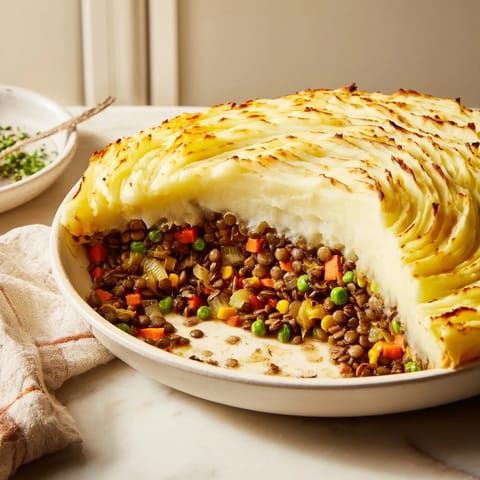 Hearty Lentil Shepherds Pie