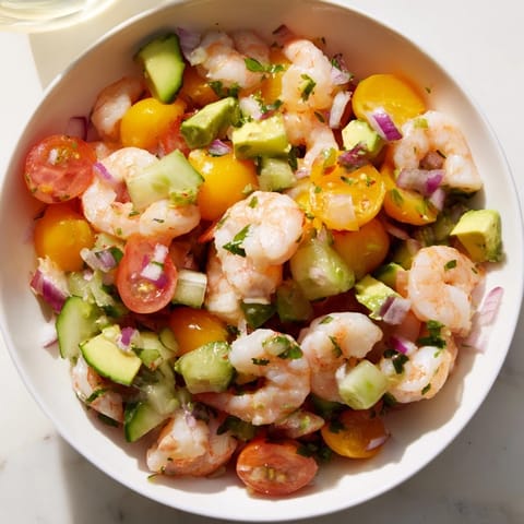 Light Fresh Shrimp Ceviche