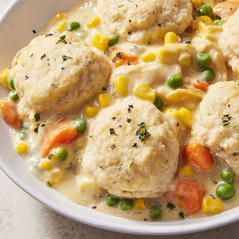 Chicken Cobbler with Biscuit