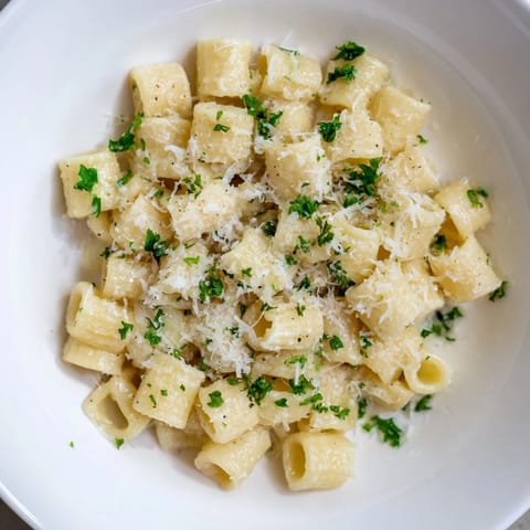 15-Minute Garlic Parmesan Pasta
