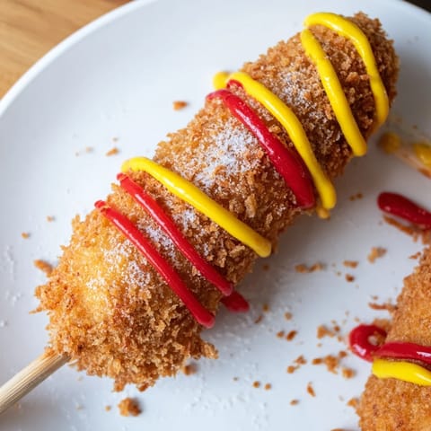 Korean-Inspired Corn Dogs