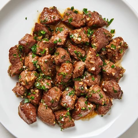 Air-Fryer Garlic Butter Steak