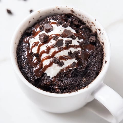 Oreo Mug Chocolate Cake