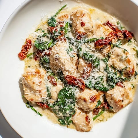 Creamy Tuscan Chicken Dish