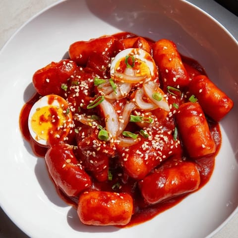 Spicy Korean Rice Cakes