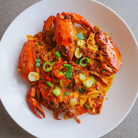 Singaporean Chili Crab Classic