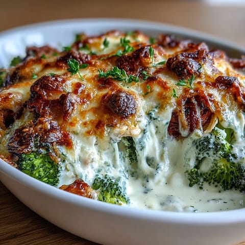 Keto Cheesy Broccoli Chicken