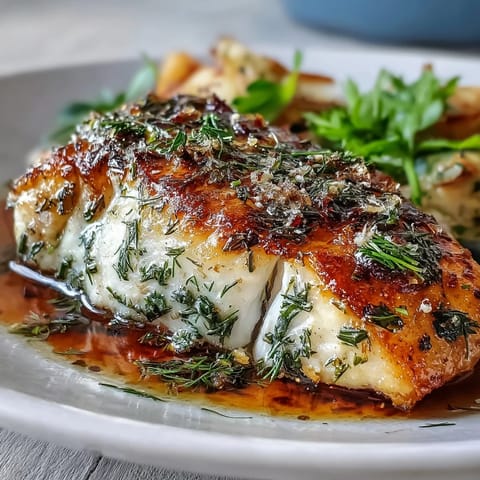 Lemon Herb Tilapia with Steamed Asparagus - Flaky baked tilapia fillets seasoned with fresh herbs and lemon, served with crisp steamed asparagus for a healthy dinner.
