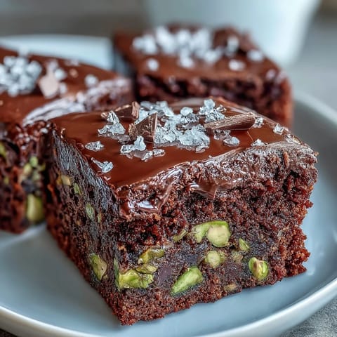 Pistachio Chocolate Snacking Cake