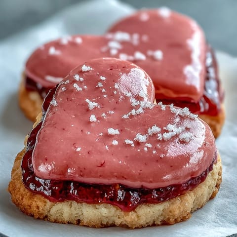 Valentine Sugar Cookies Strawberry