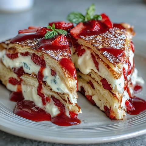 Strawberry Crepe Cake