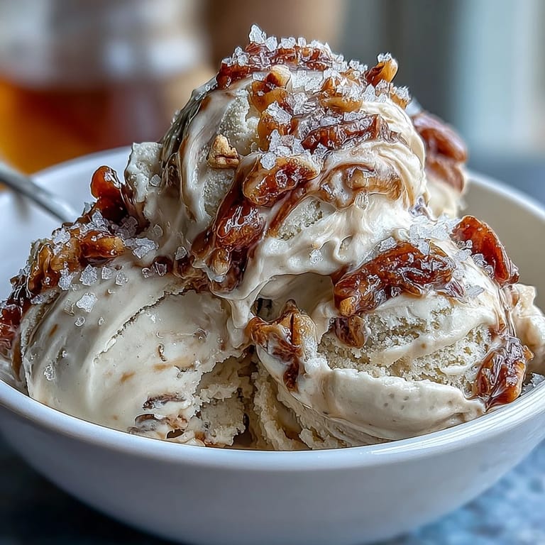 Silky homemade ice cream infused with nutty tahini, swirled with sweet date compote, and finished with a hint of vanilla and sea salt.  