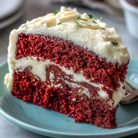 Vibrant Juneteenth Red Velvet Cake with luscious cream cheese frosting, a celebratory treat.